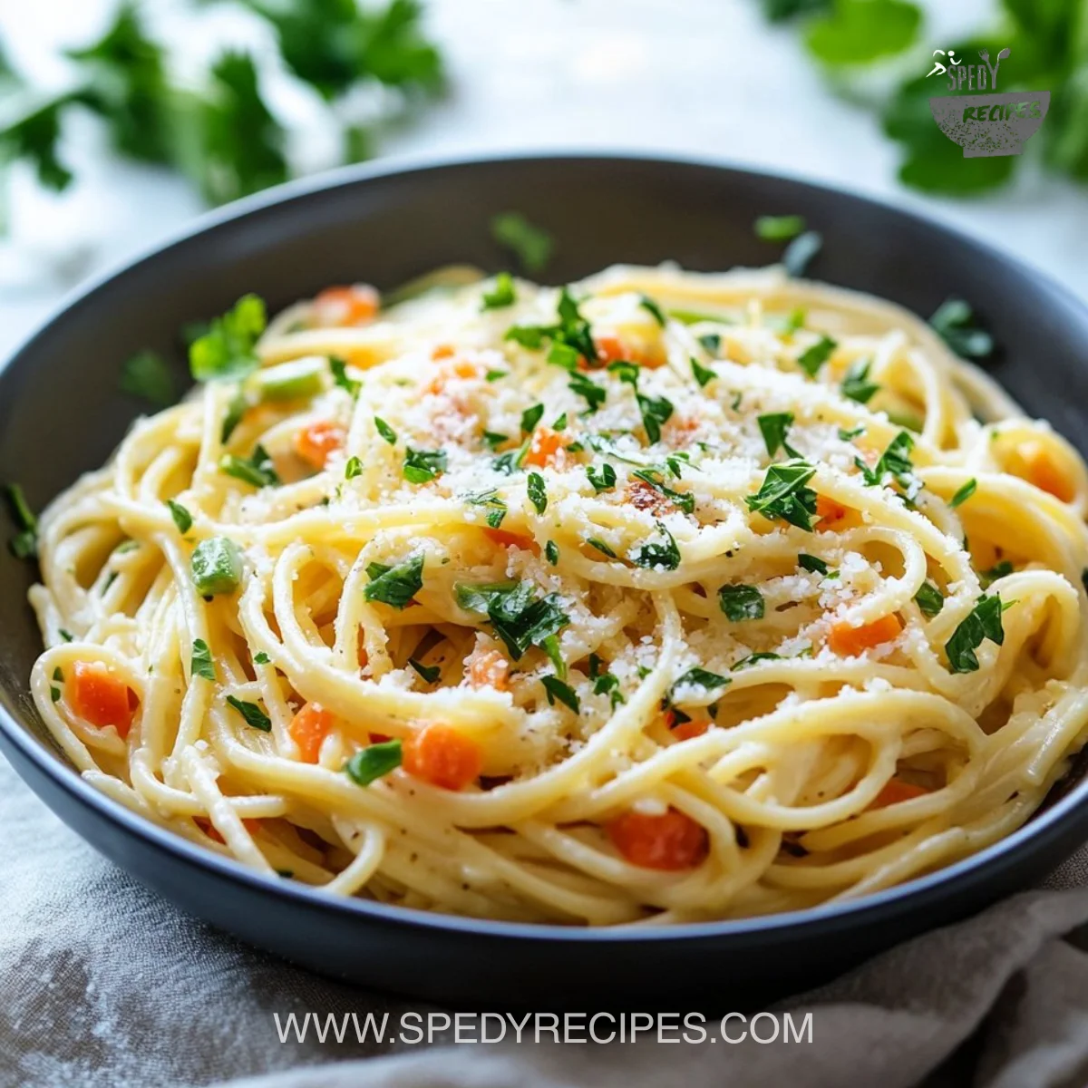 Creamy Pasta Primavera