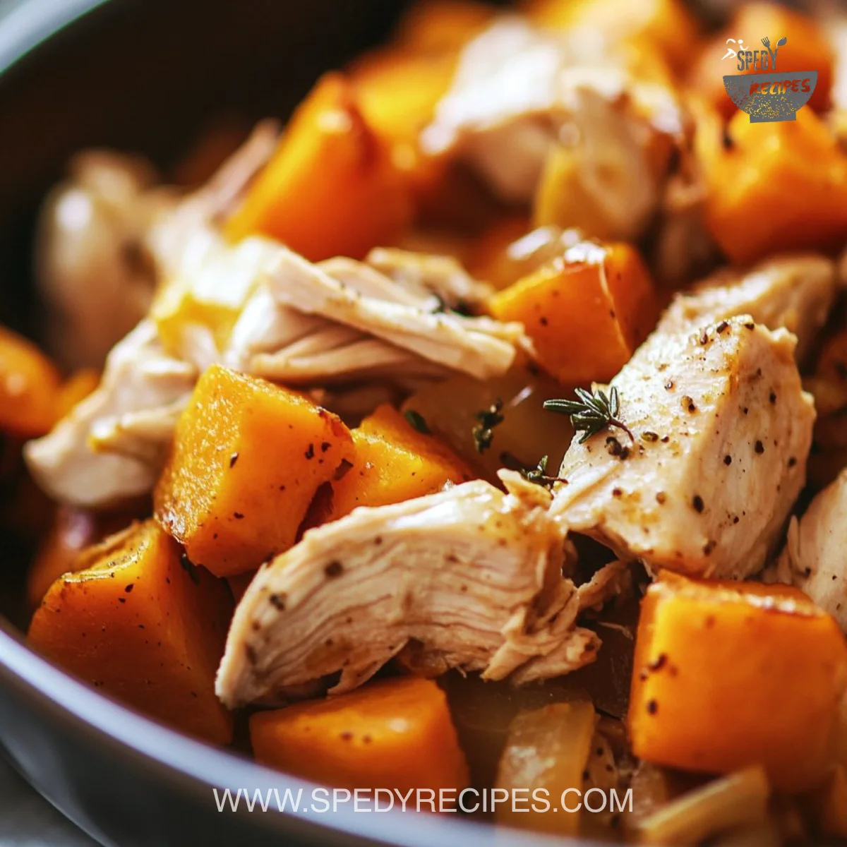 Crockpot Chicken and Sweet Potatoes