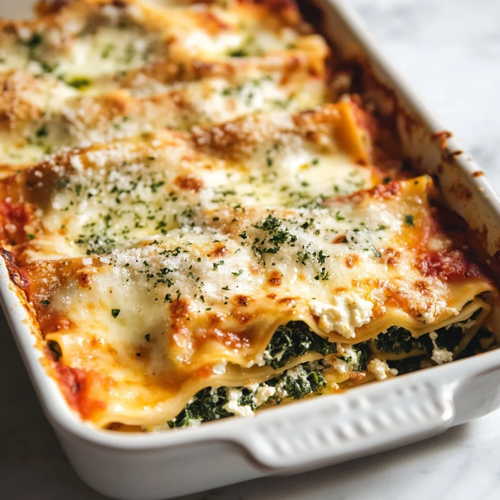 Delicious Dumpling Lasagna with layers of dumplings and savory sauce