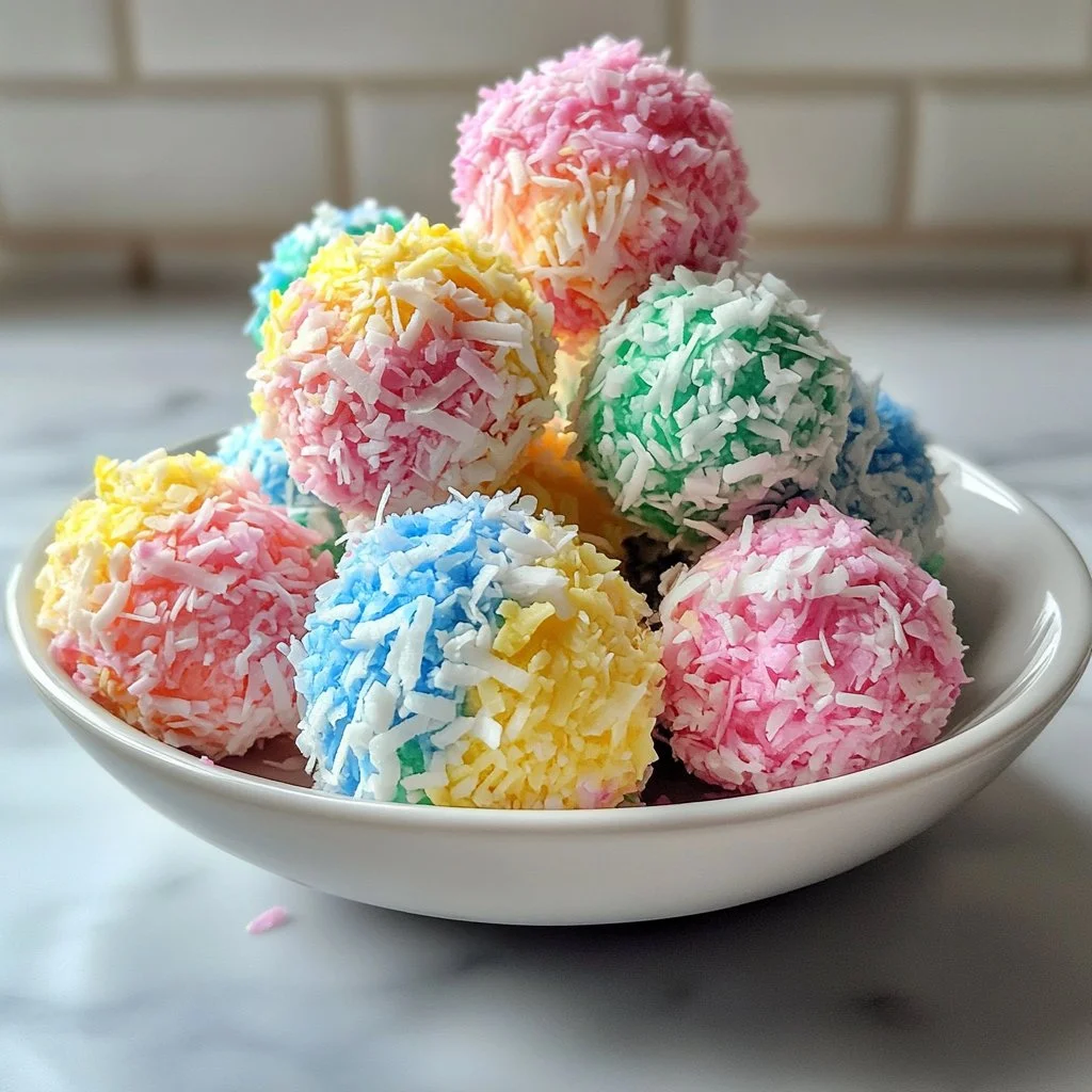 Easter Bunny Coconut Tails – A Sweet No-Bake Treat!