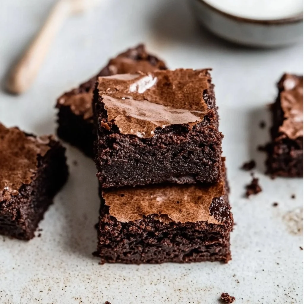 Easy Zero Sugar Brownies with Greek Yogurt