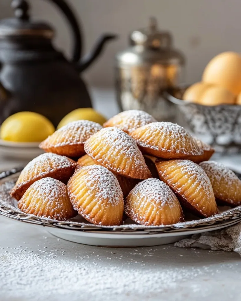 French Madeleine Cookies Delicious French Madeleine Cookies baked to perfection