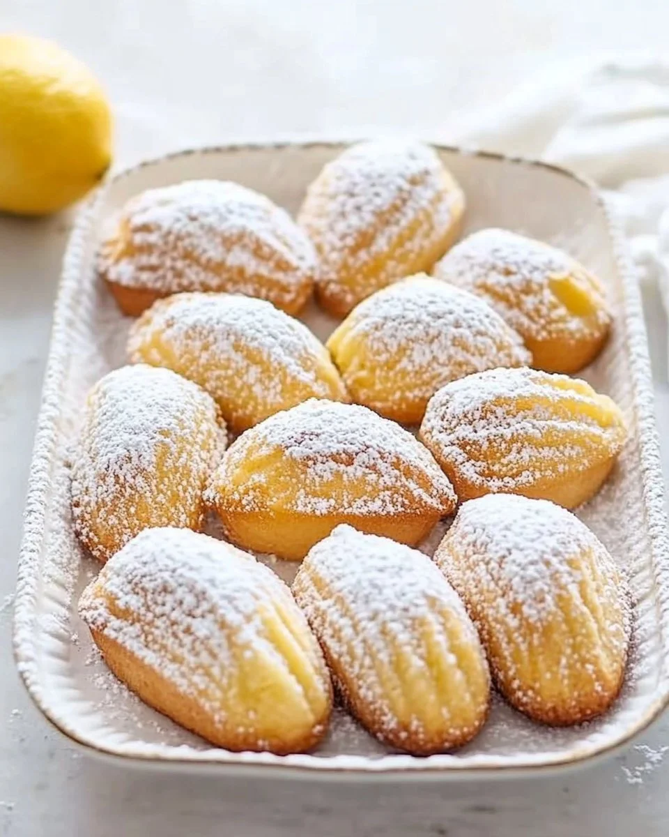 French Madeleine Cookies