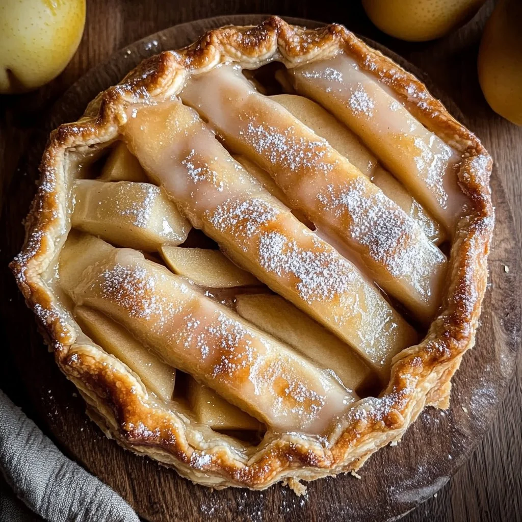 Glazed Layered Apple Cake
