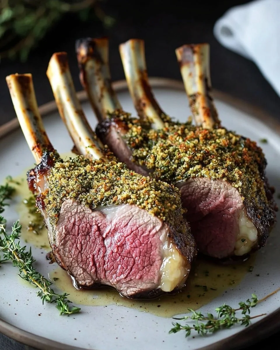 Gordon Ramsay Herb Crusted Lamb Rack Recipe