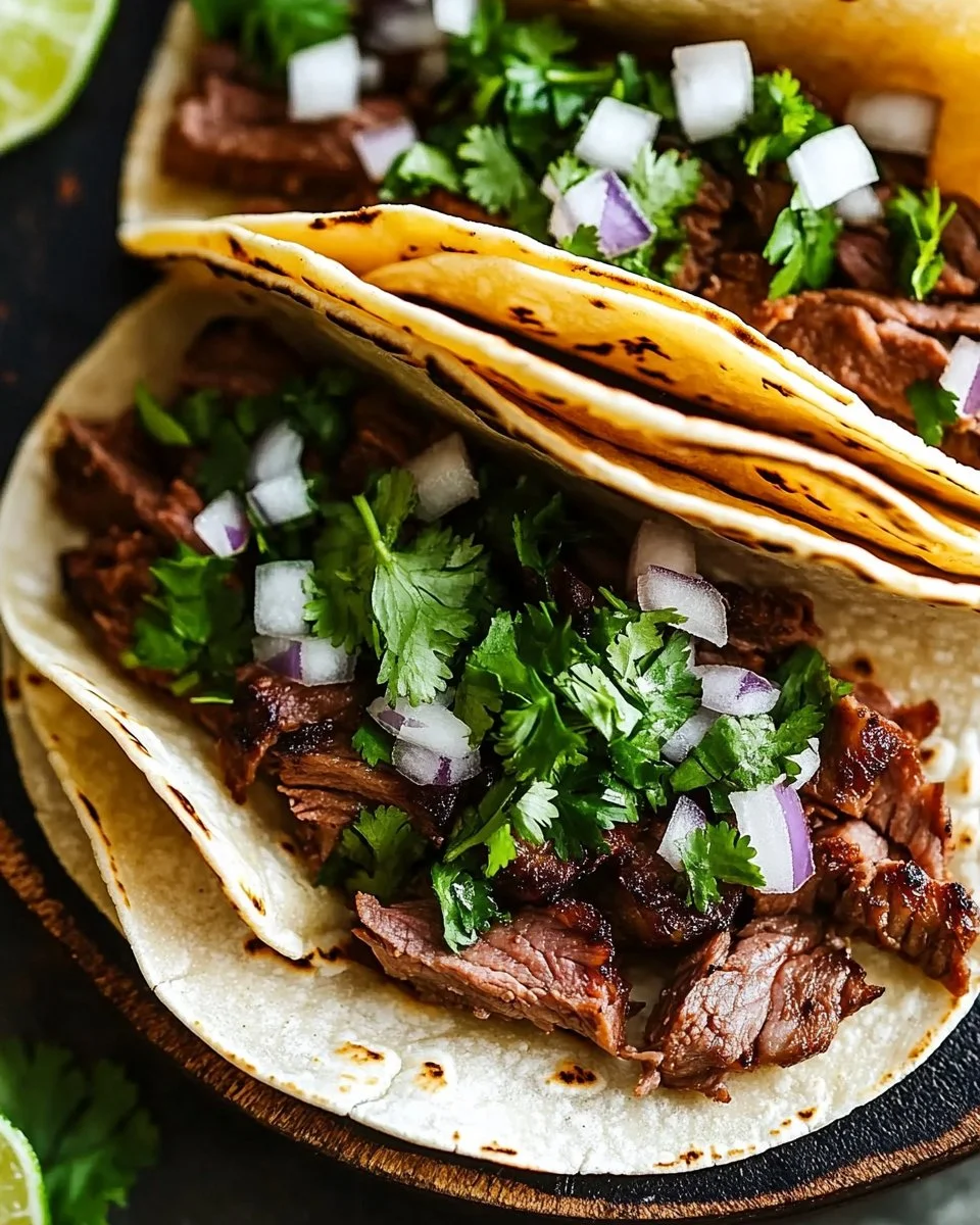 Grilled Beef Mexican Street Tacos