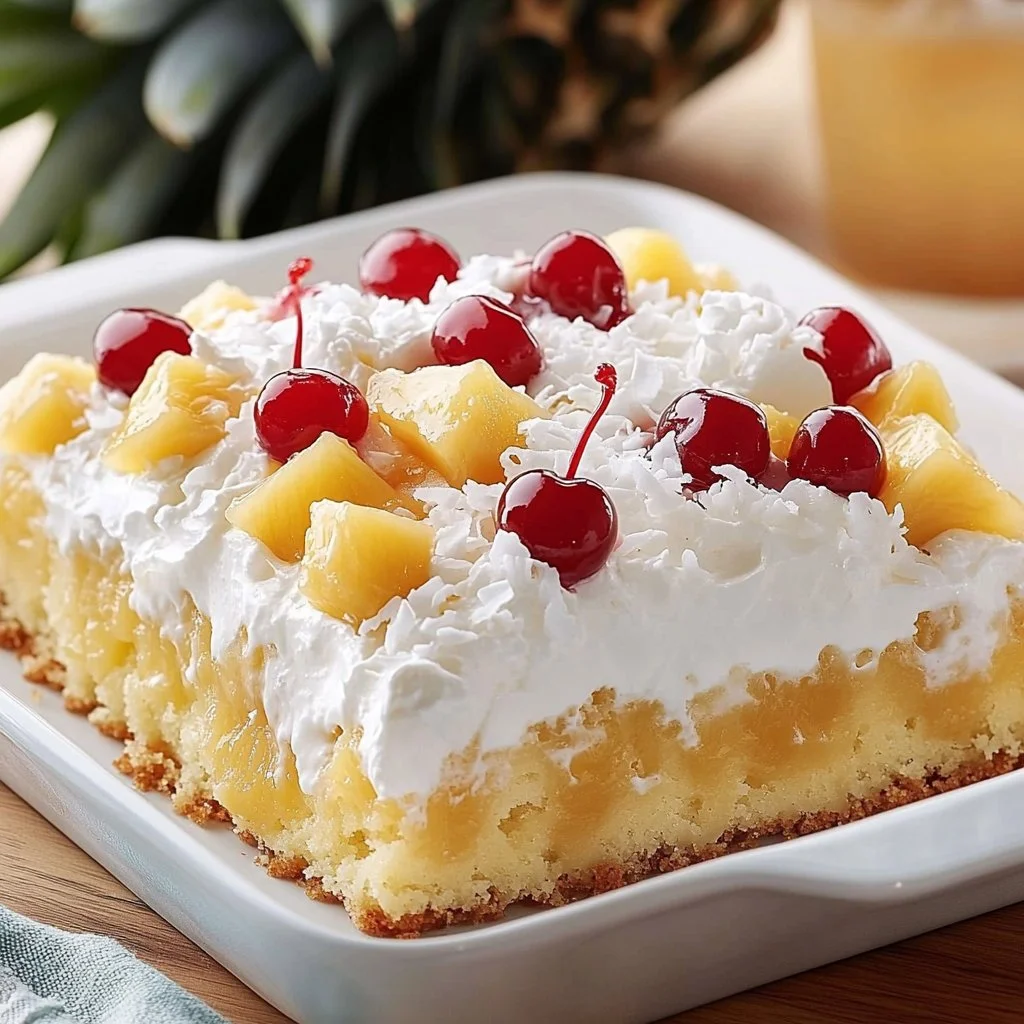Hawaiian Poke Cake