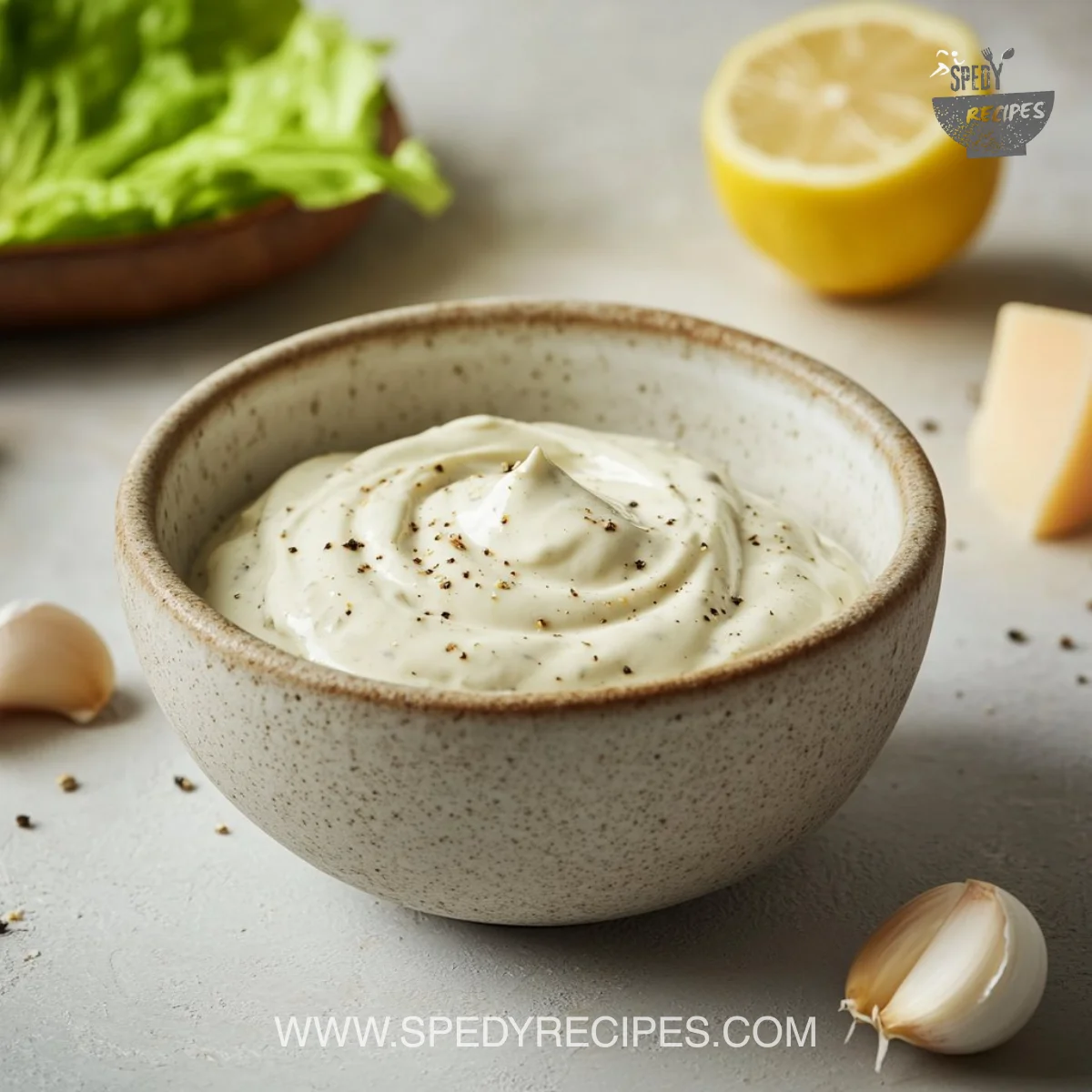 Healthy Caesar Salad Dressing