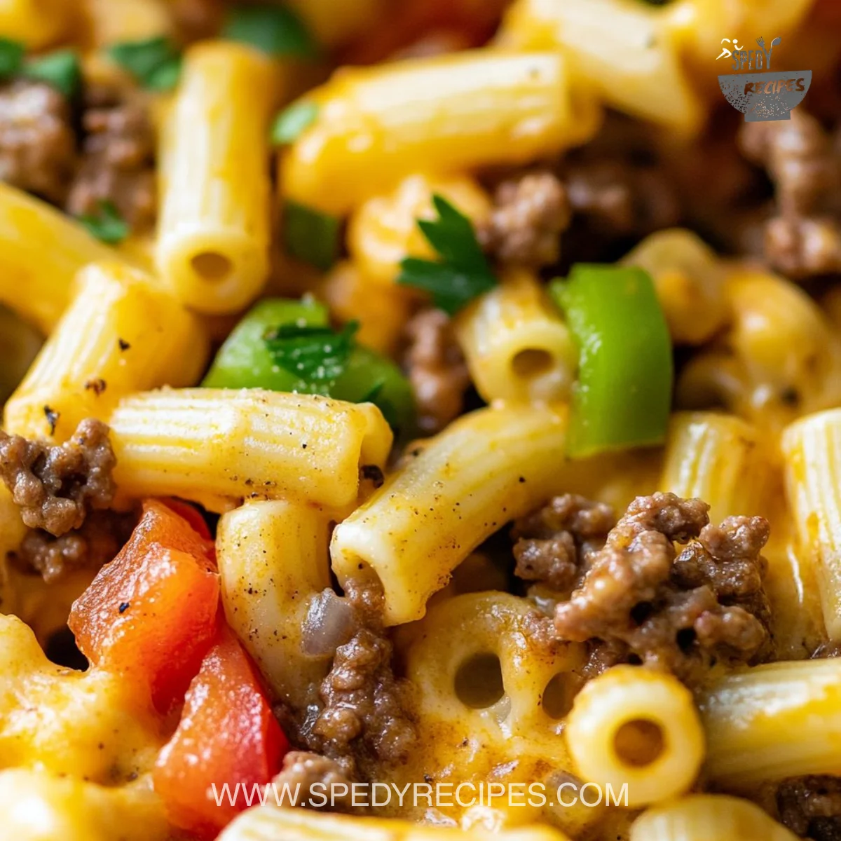 High-Protein Creamy Philly Cheesesteak Mac & Cheese Bliss