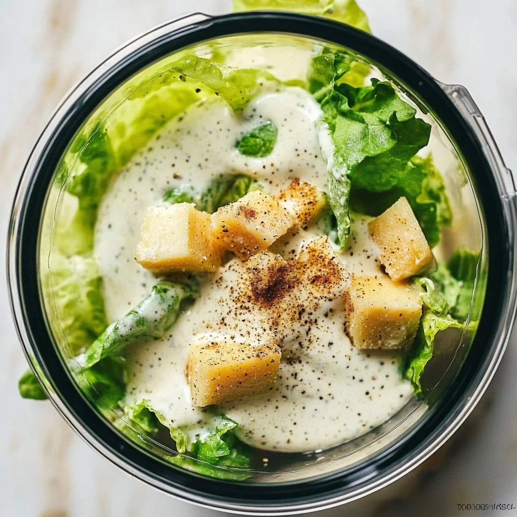 Homemade Caesar Salad Dressing without Raw Anchovies