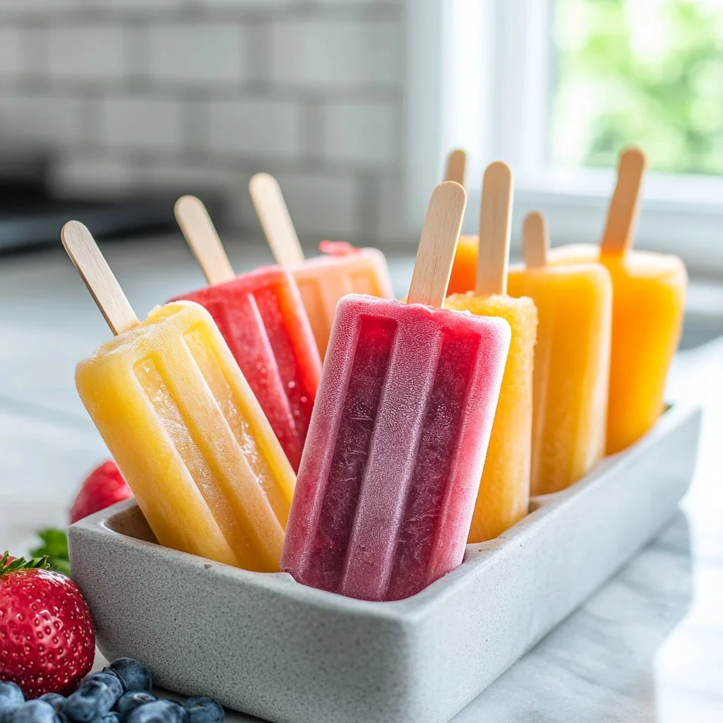 Homemade Freeze Pops