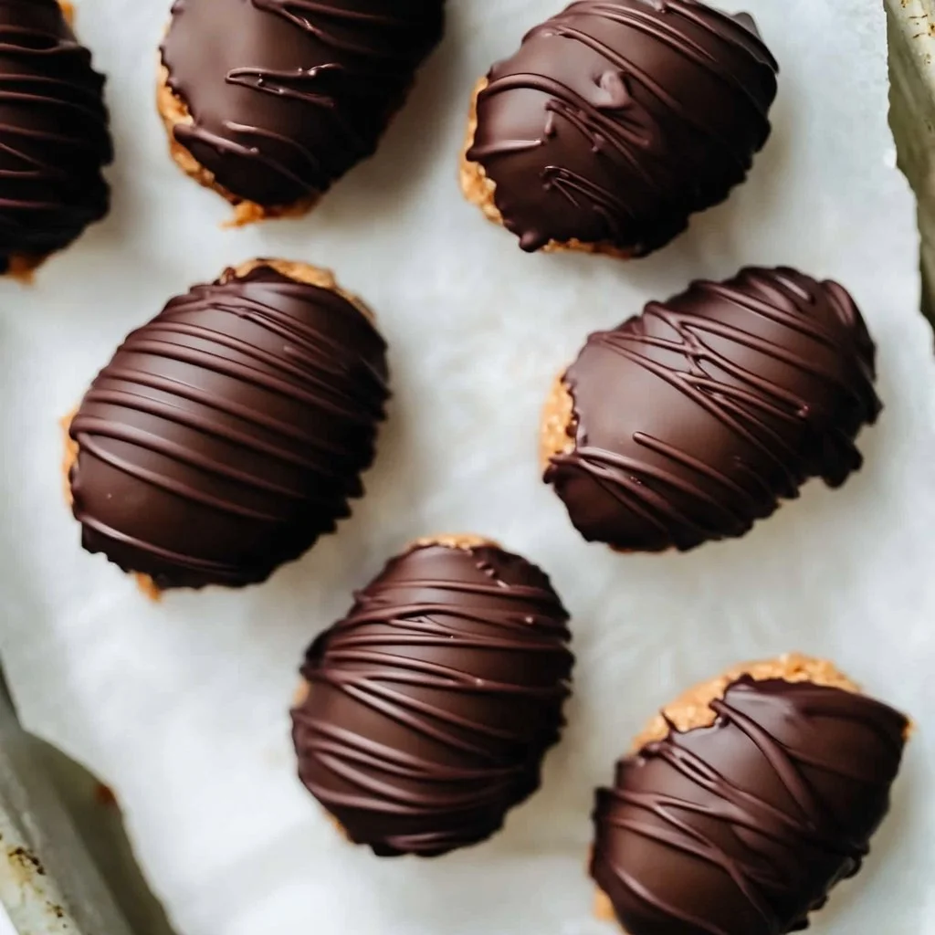 Homemade Healthy Peanut Butter Eggs
