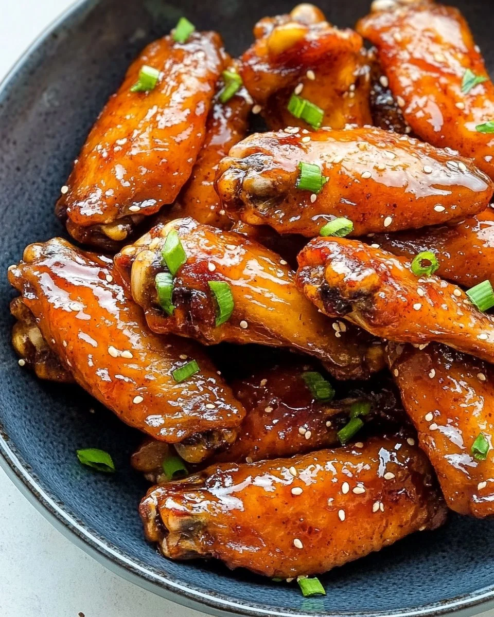 Honey Garlic Chicken Wings