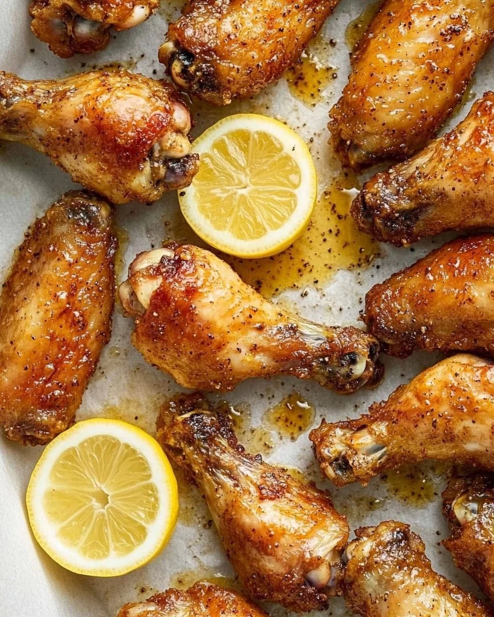 Honey Lemon Pepper Wings