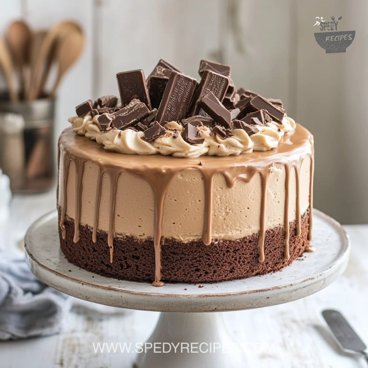 Kinder Bueno Bar Chocolate Cake