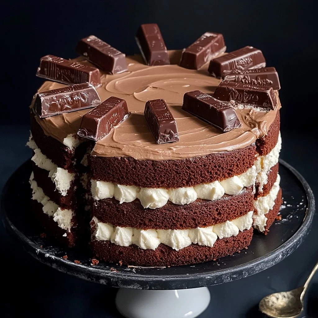 Kinder Bueno Bar Chocolate Cake