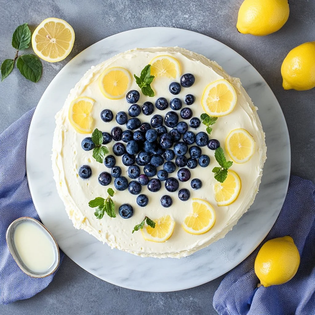 Lemon Blueberry Cake