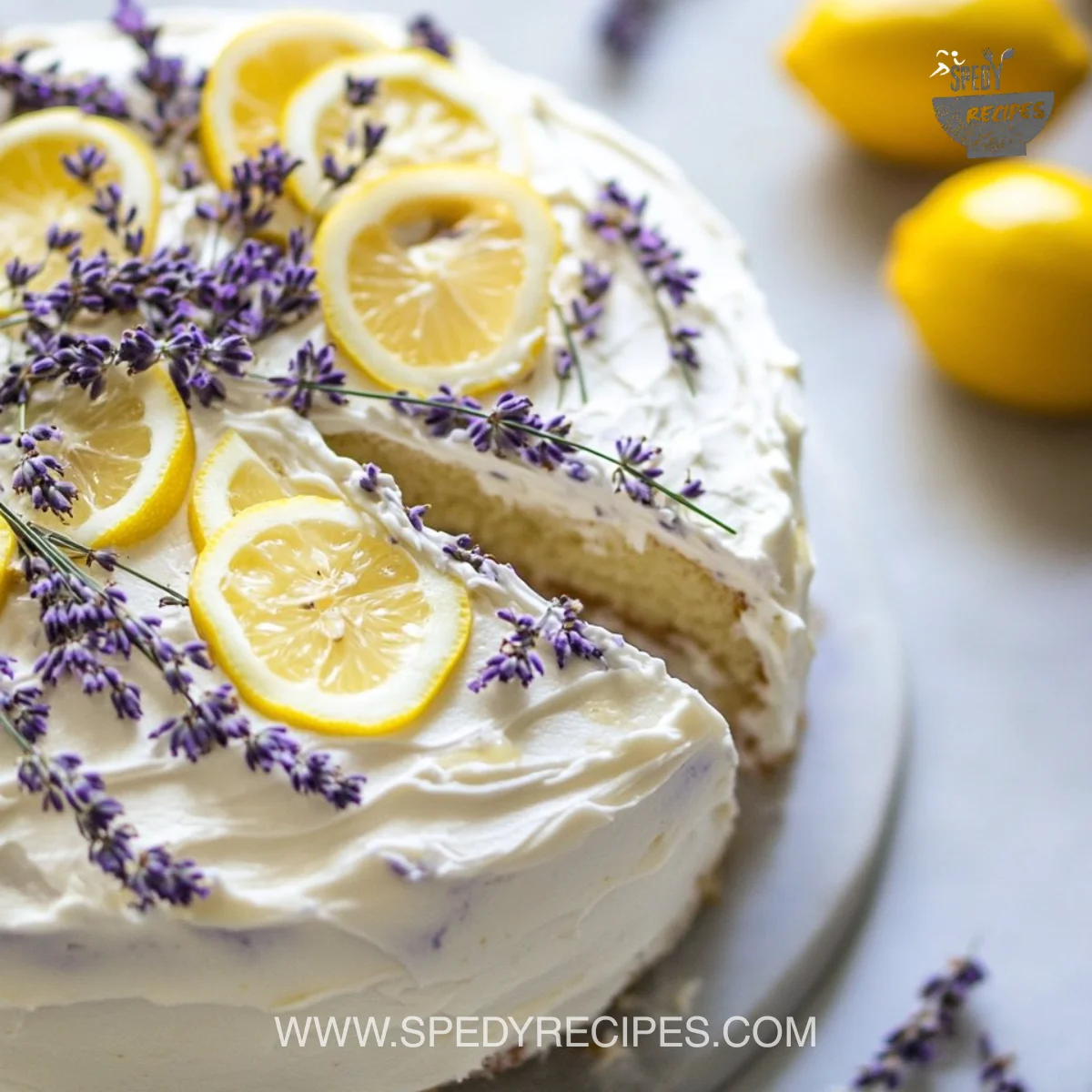 Lemon Lavender Cake