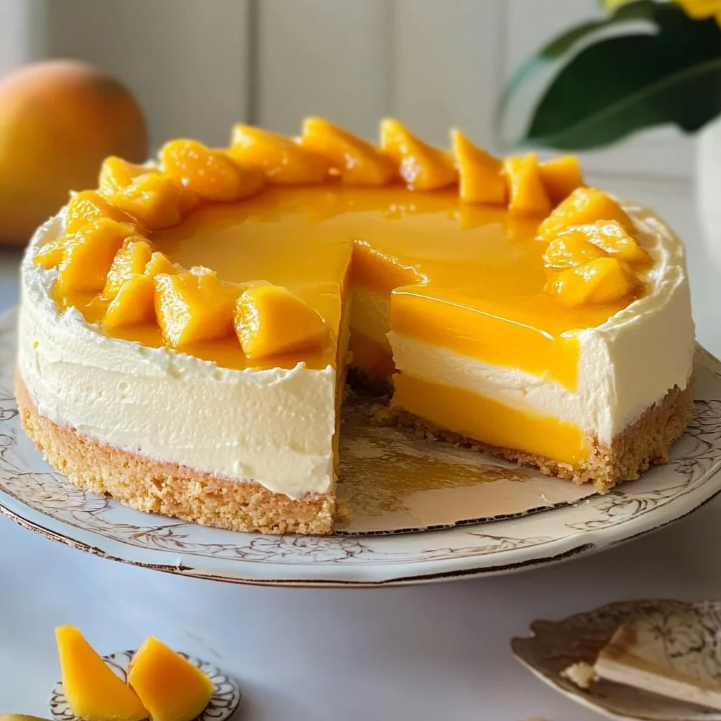 Mango Mousse Cake
