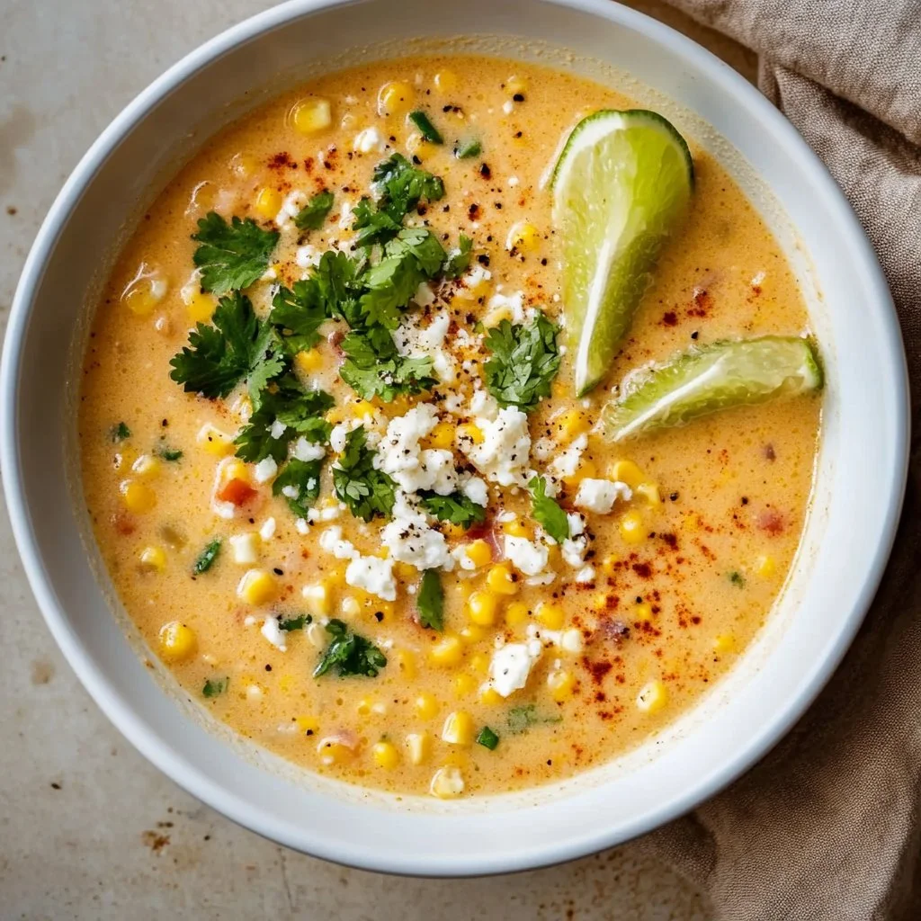 Mexican Street Corn Soup