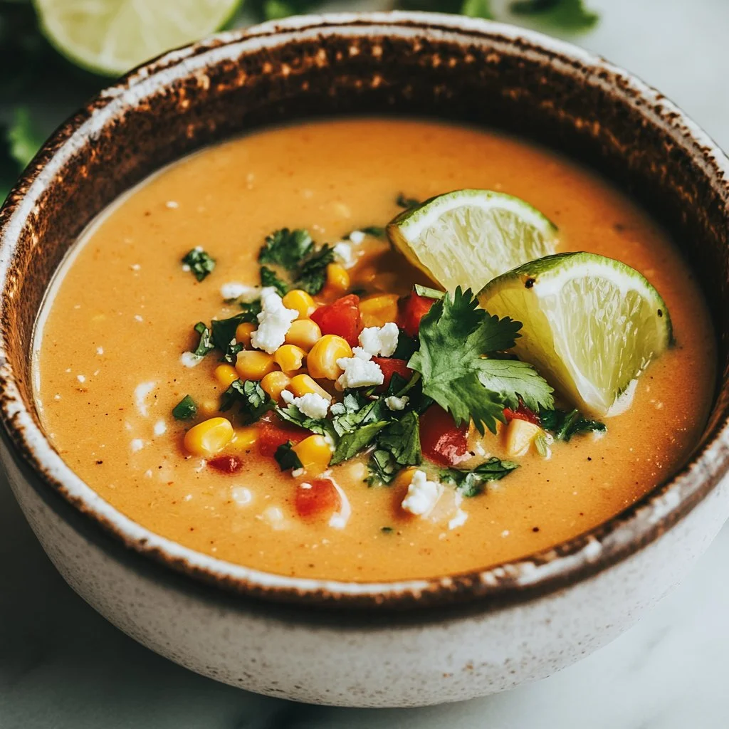 Mexican Street Corn Soup