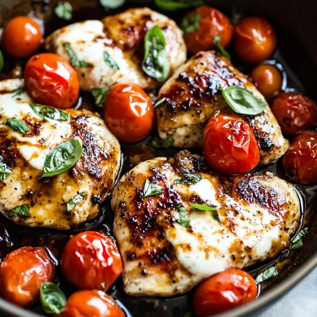 One-Pan Juicy Chicken with Balsamic Sauce