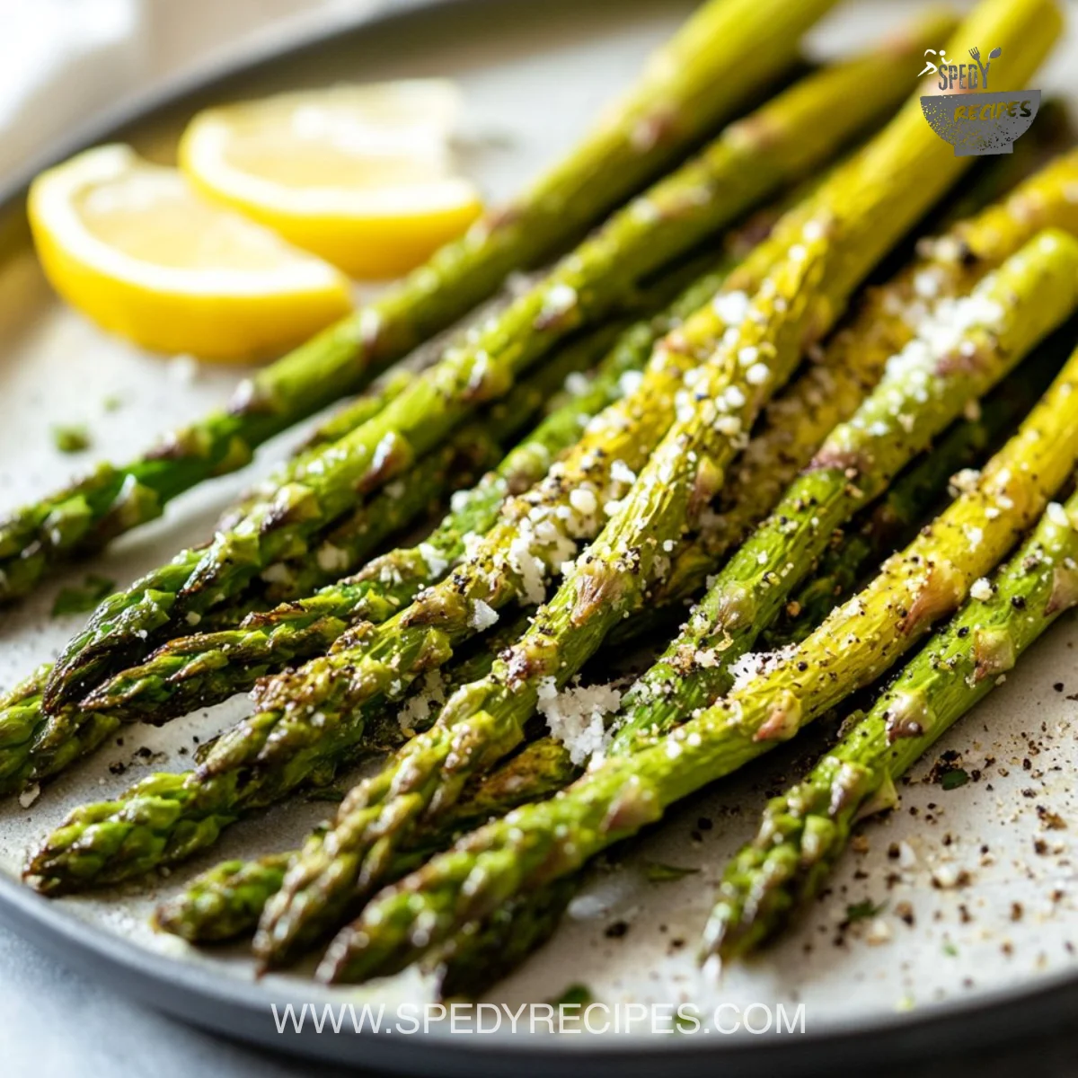Oven Roasted Asparagus with Parmesan Cheese