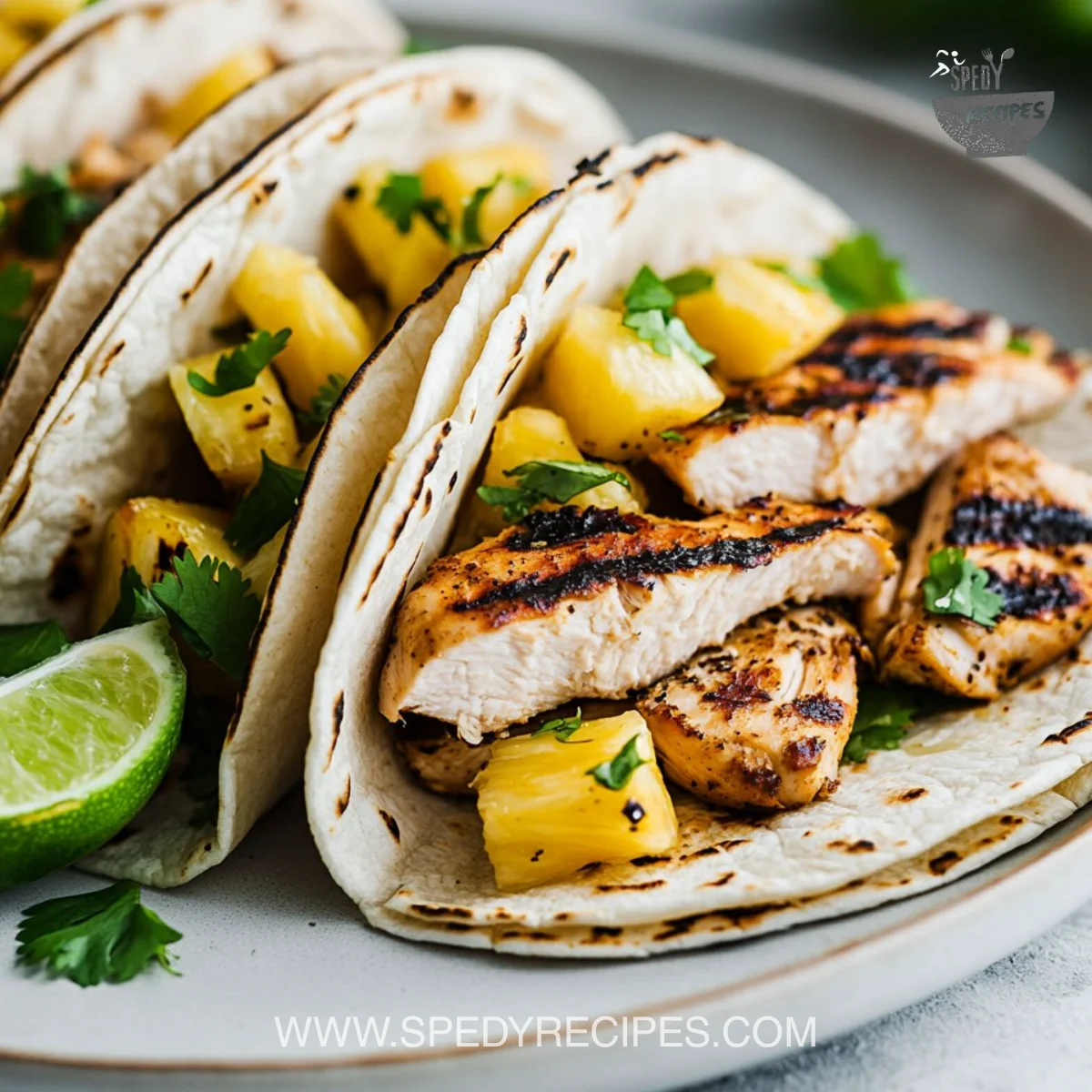 Pineapple Chicken Tacos
