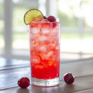 Refreshing Shirley Temple drink recipe with cherries and citrus