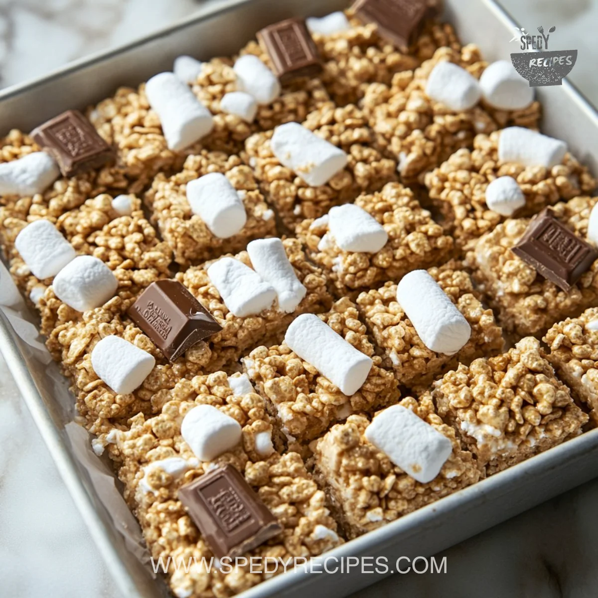 S'mores Rice Krispies Treats