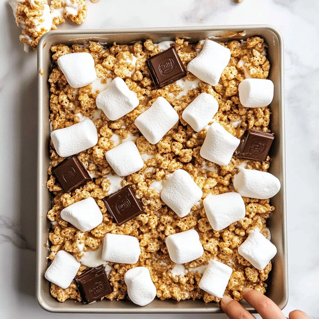S'mores Rice Krispies Treats