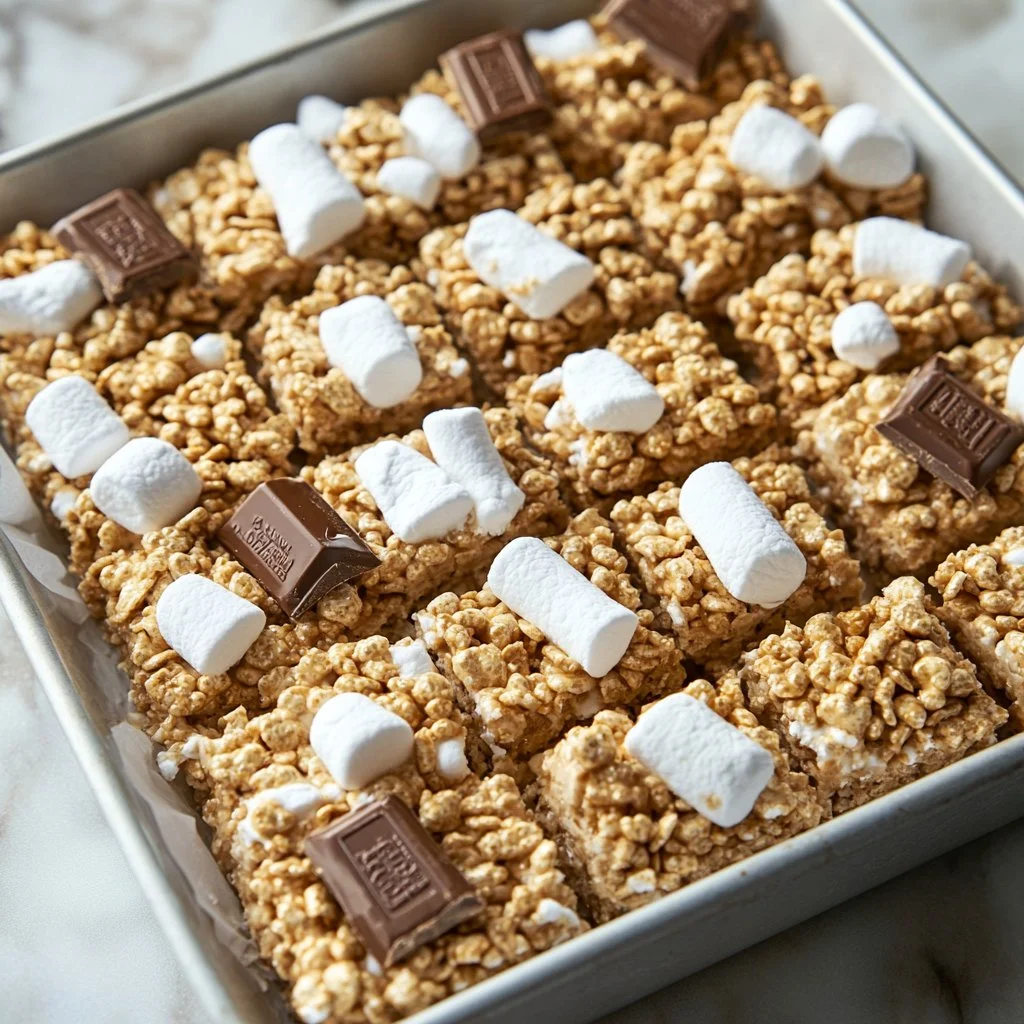 S'mores Rice Krispies Treats