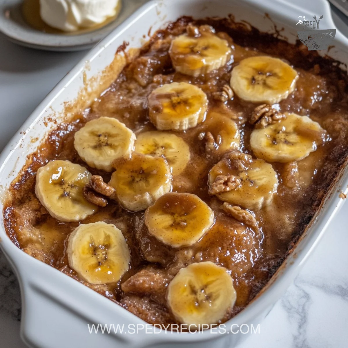 The Best Southern Banana Cobbler Dessert