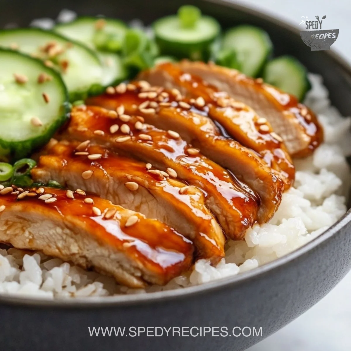 The Best Teriyaki Chicken Rice Bowl