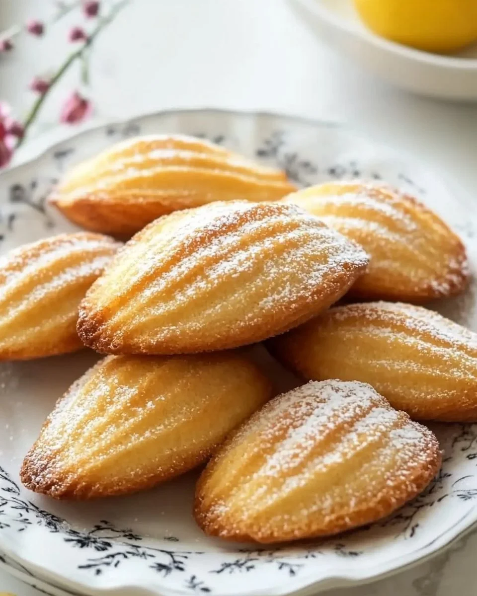 Vanilla Madeleines