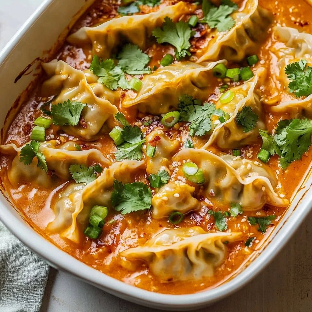 Viral Trader Joe’s Dumpling Bake
