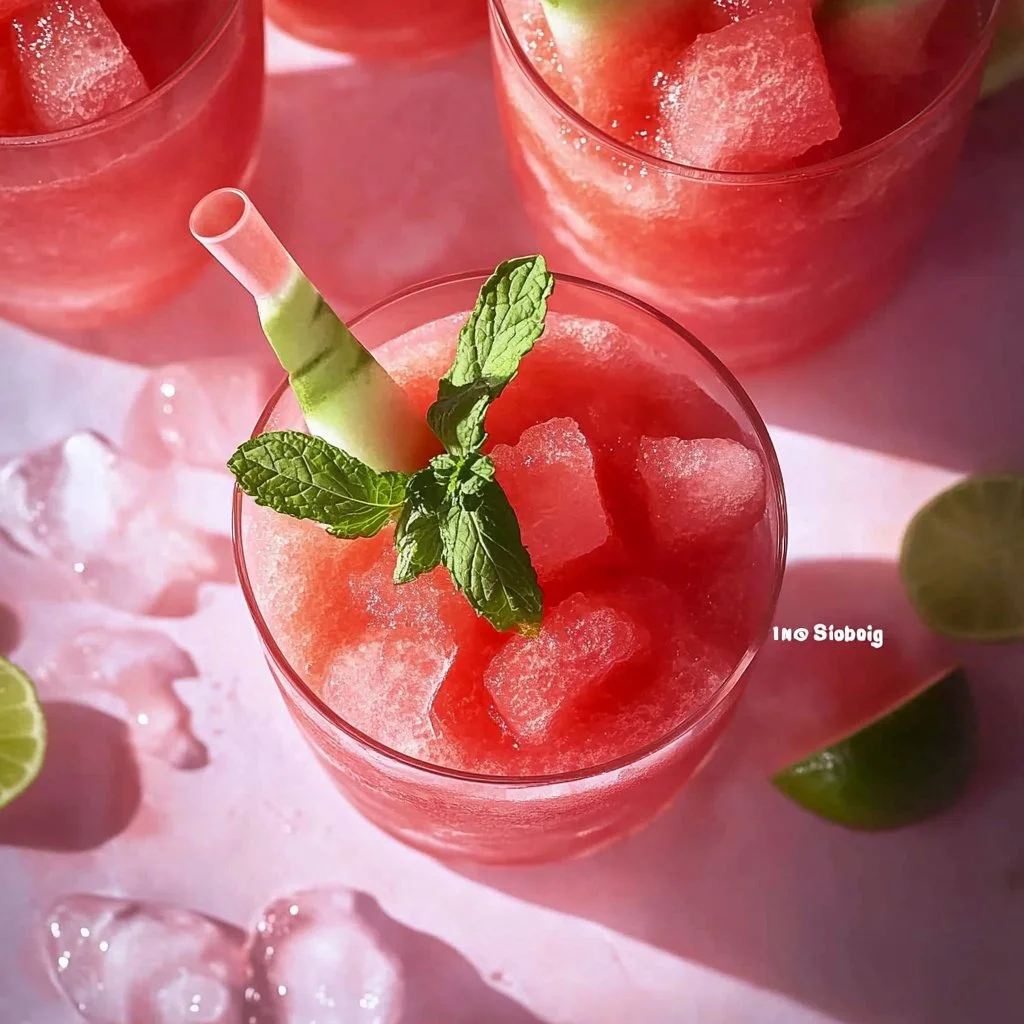 Watermelon Slushies
