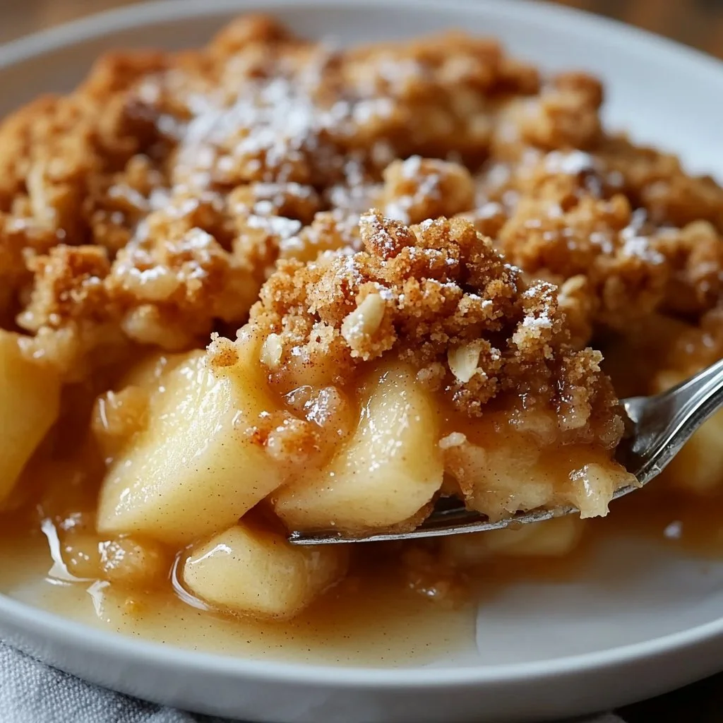 Baked Apple Crumble