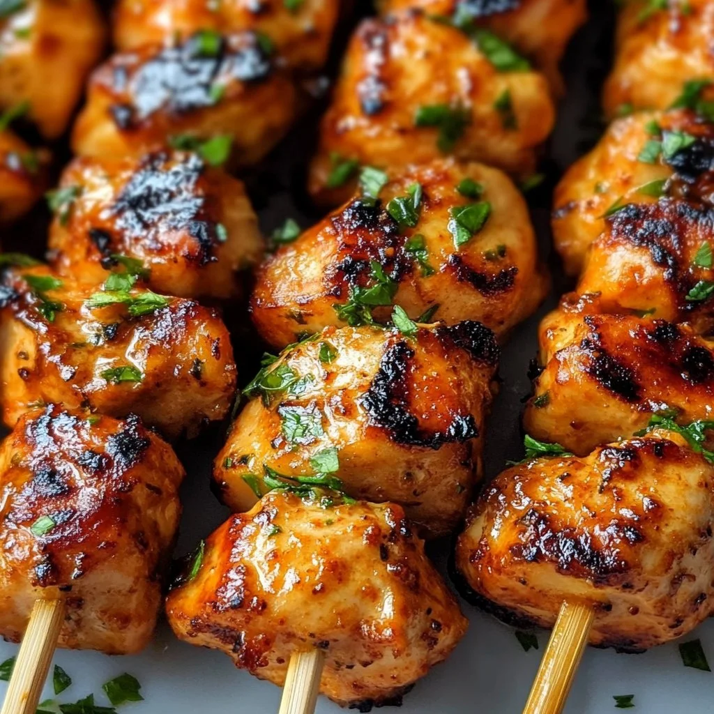 Bang Bang Chicken Skewers Recipe