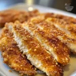Grilled Blackstone chicken cutlets seasoned and cooked to perfection