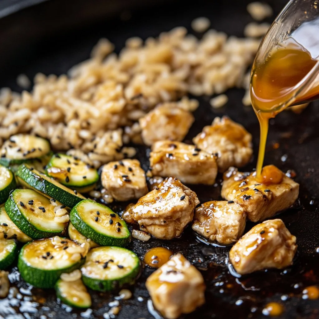 Blackstone Griddle Hibachi Chicken Dinner