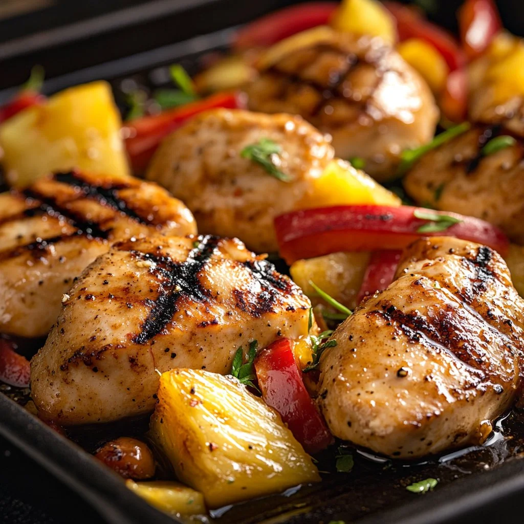 Blackstone Pineapple Chicken