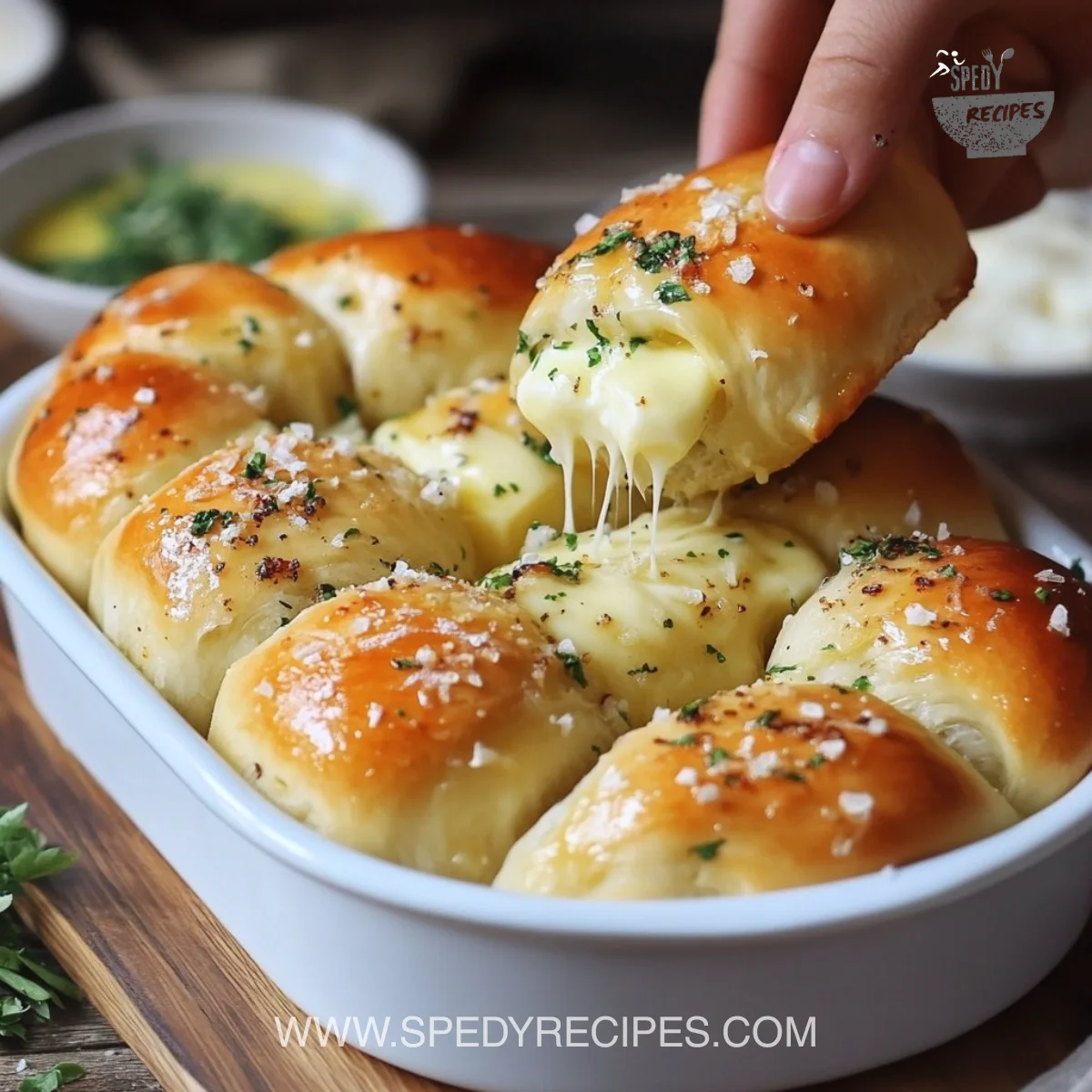 Buttery Cheese Garlic Rolls, Everyone Will Love Them!