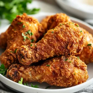 Delicious Chicken Fried Chicken served with crispy coating and sides.
