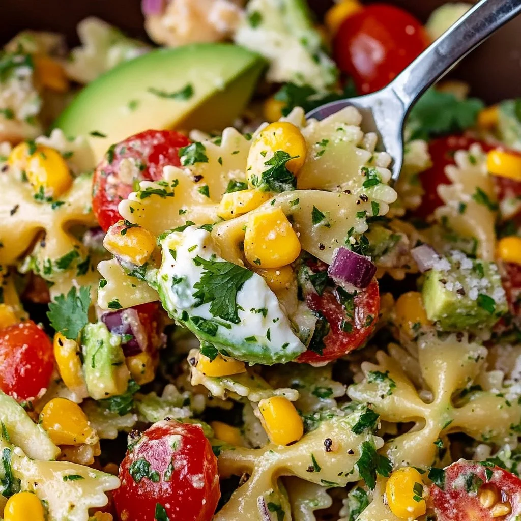 Cilantro Lime Pasta Salad