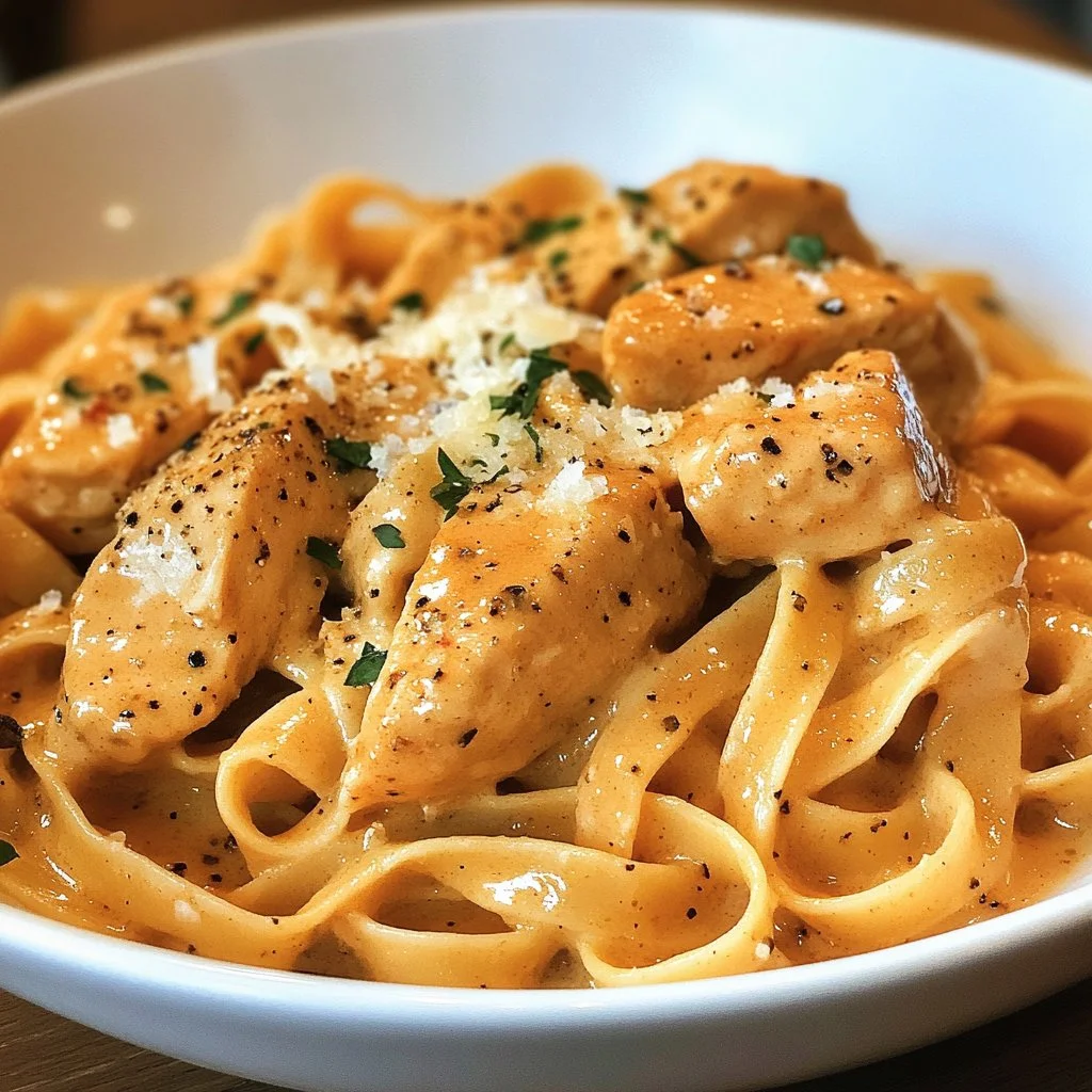 Creamy Cowboy Butter Chicken Pasta