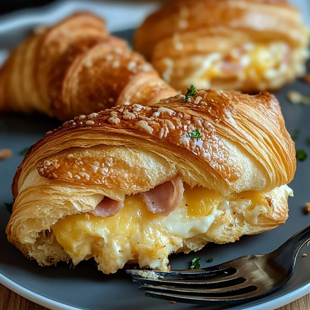 Croissant Breakfast Sandwiches: A Delicious Morning Treat!