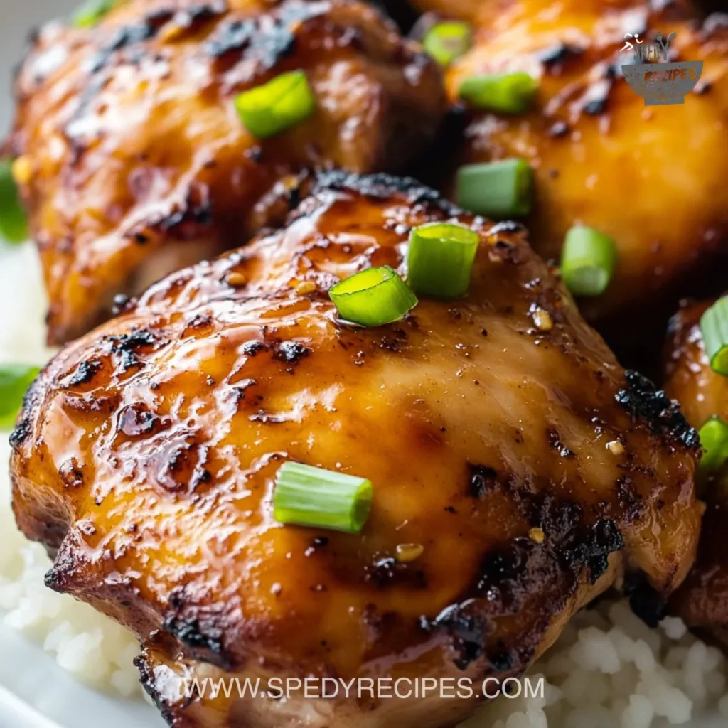 Hawaiian Turn Turn Chicken Delicious Hawaiian Turn Turn Chicken served with tropical garnishes.