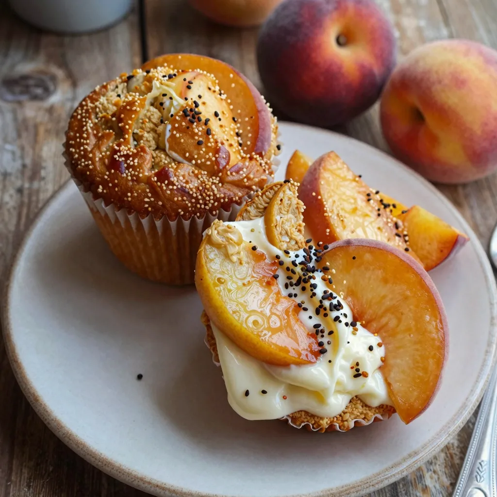 Delicious Peach Yogurt Muffins: 1 Recipe to Love