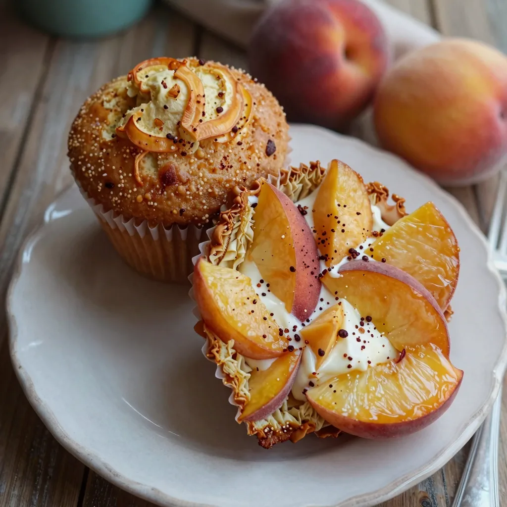 Delicious Peach Yogurt Muffins: 1 Recipe to Love